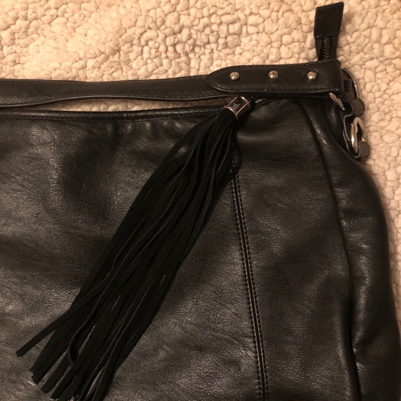 Large Black EXPRESS Shoulder Bag - Picture 4 of 4